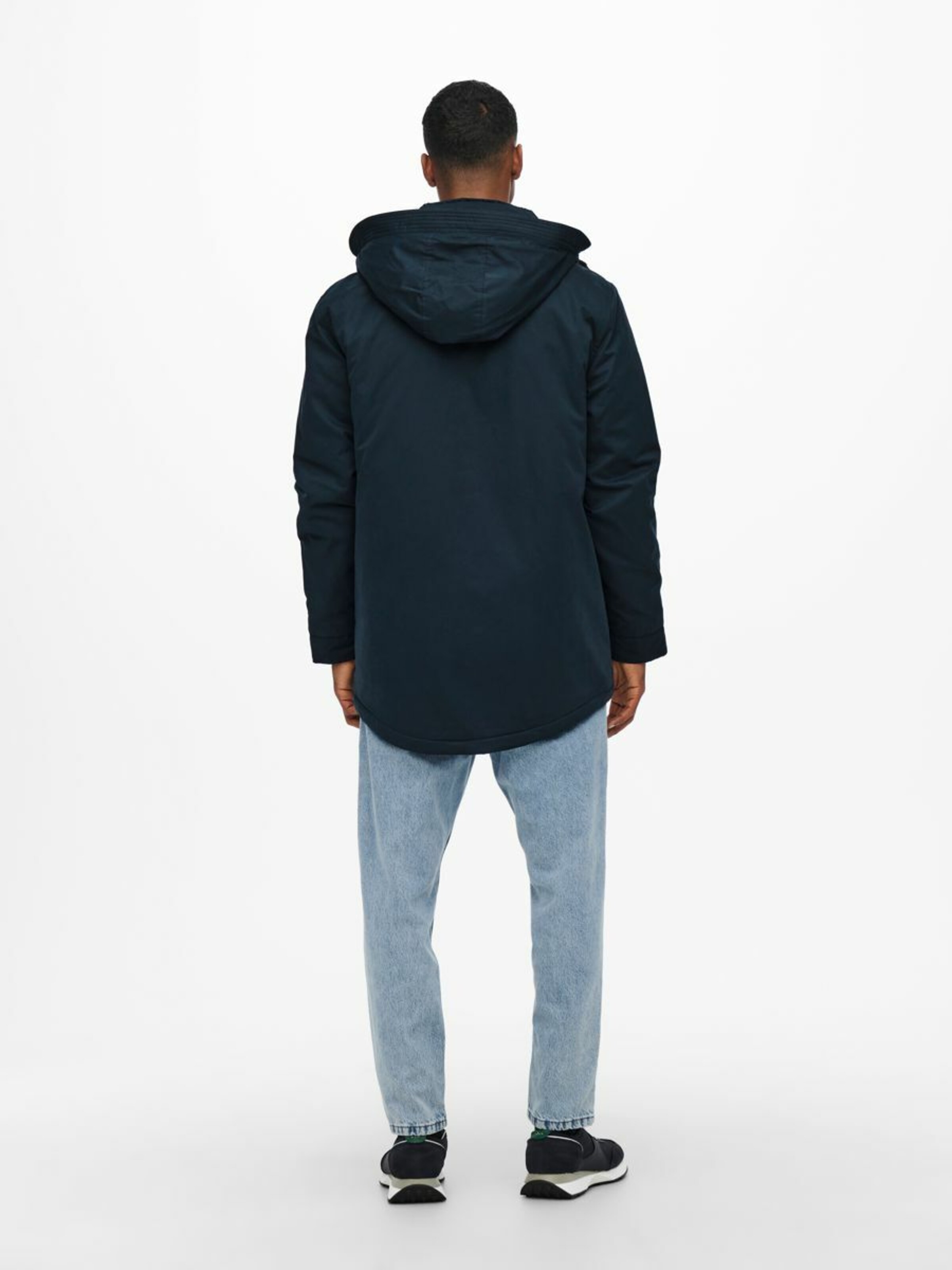 Männer Jacken Only & Sons Parka 'Elliot' in Nachtblau - AY09738 Männer Jacken Only & Sons Parka 'Elliot' in Nachtblau - AY09738
