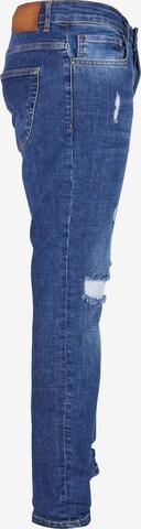 2Y Premium Skinny Jeans in Blau