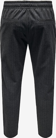 Tapered Pantaloni 'ANTON' di Only & Sons in nero