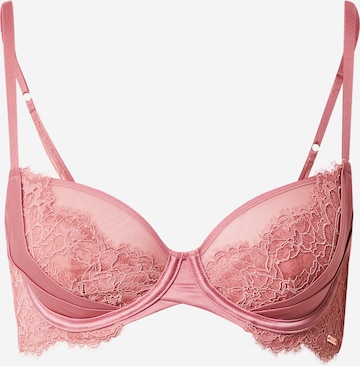 Hunkemöller Balkonetka Biustonosz 'Cecile' w kolorze różowy: przód