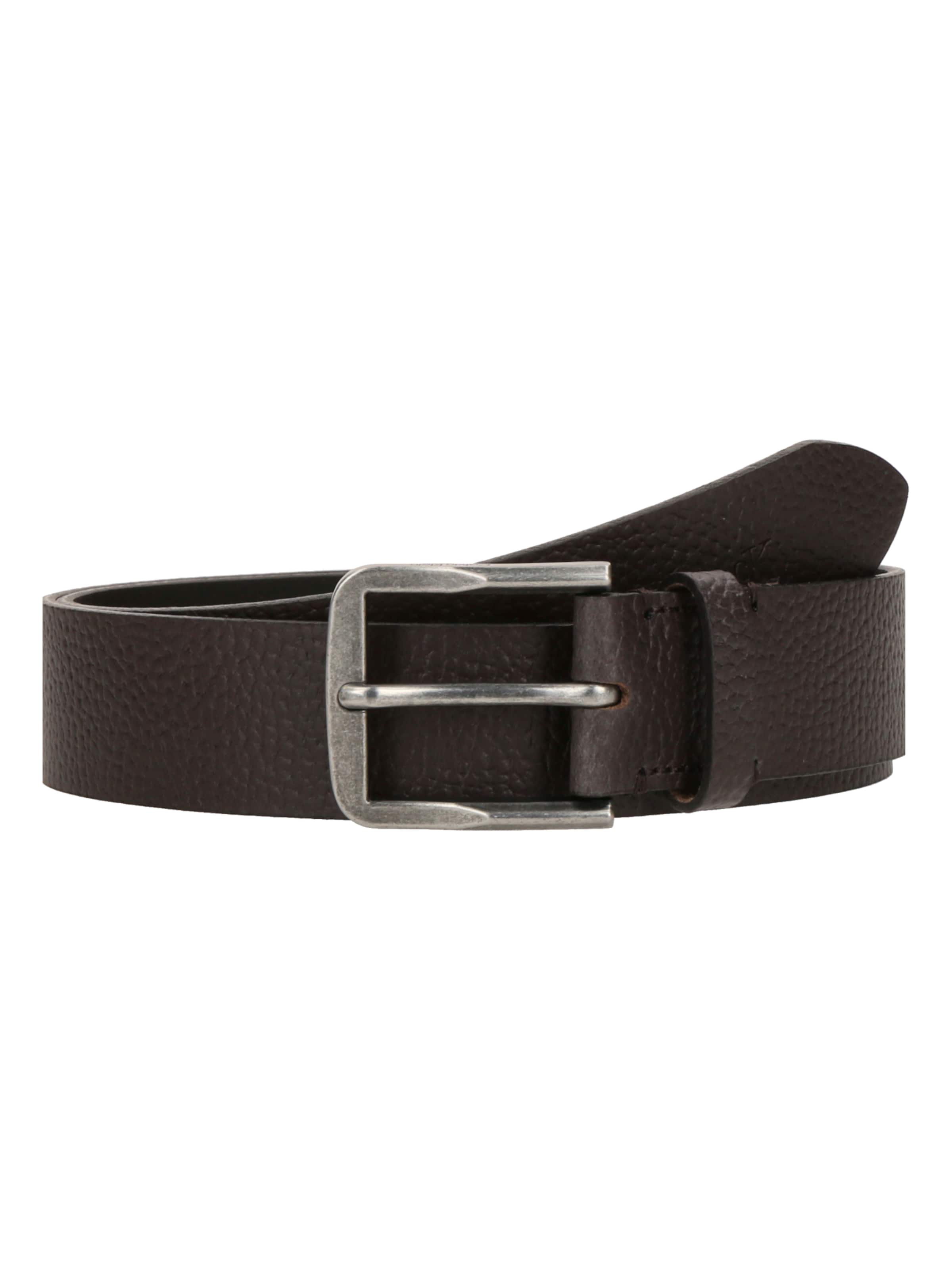 Ceinture 'CLASSIC' Calvin Klein en marron : devant