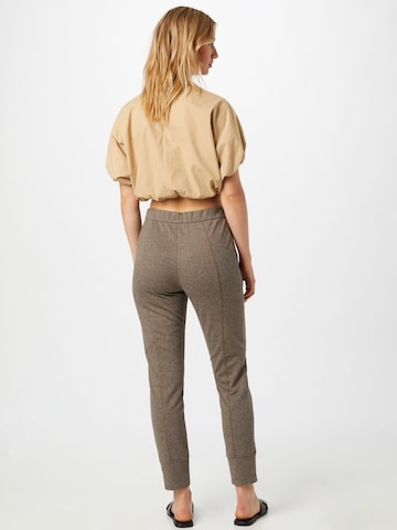 OPUS Tapered Pants 'Levino' in Brown