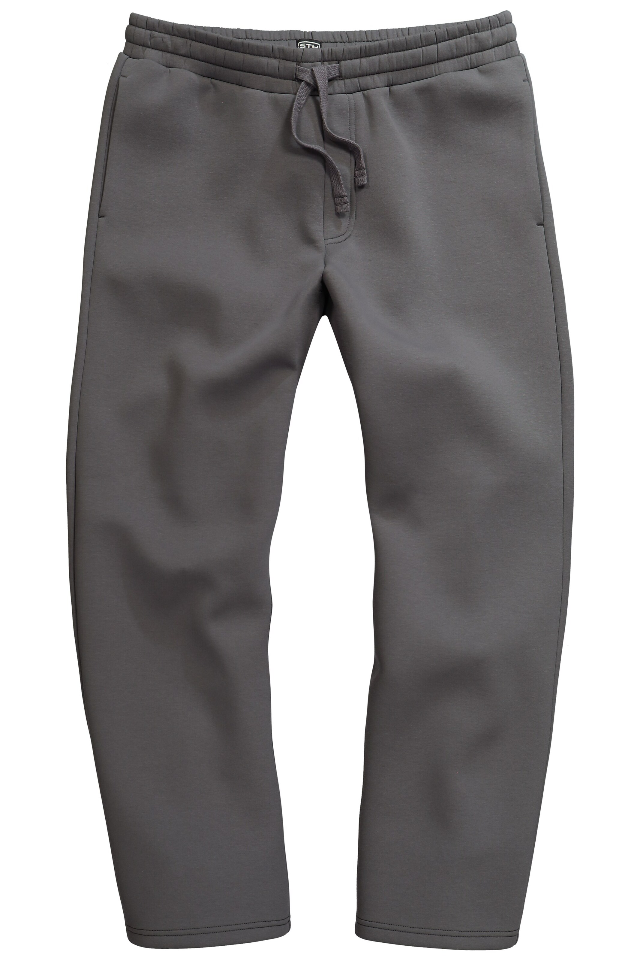 STHUGE Regular Broek in Grijs: voorkant