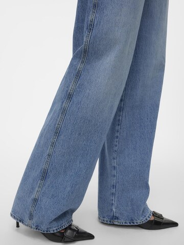 VERO MODA Wide Leg Jeans 'REMY' in Blau