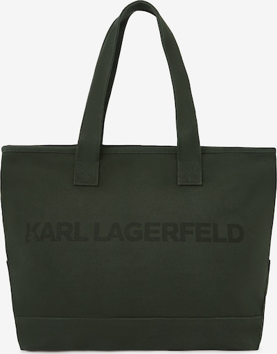 Karl Lagerfeld Shopper torba u tamno zelena / crna, Pregled proizvoda