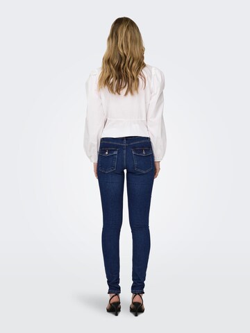 Coupe slim Jean 'DAISY' ONLY en bleu