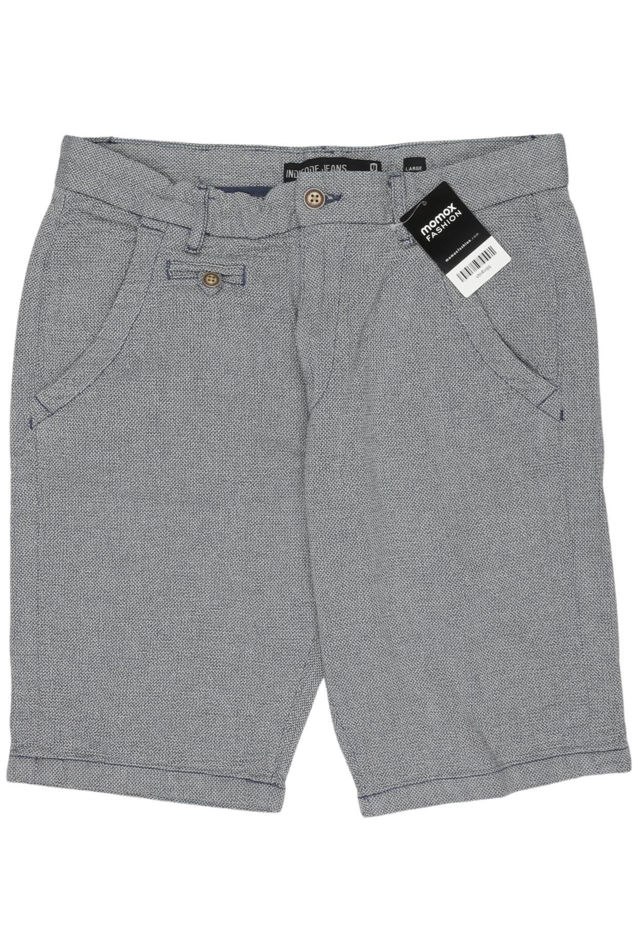 INDICODE JEANS Shorts in 34 in Blue: front