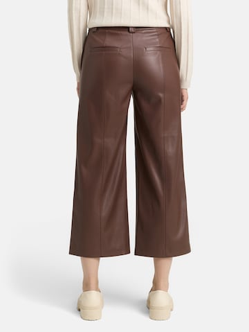 TOM TAILOR Loosefit Broek in Bruin