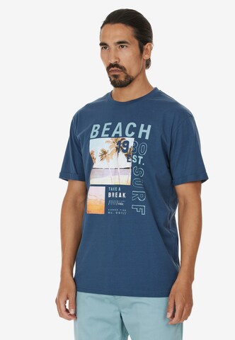 Cruz T-Shirt 'Thomsson' in Blau: predná strana
