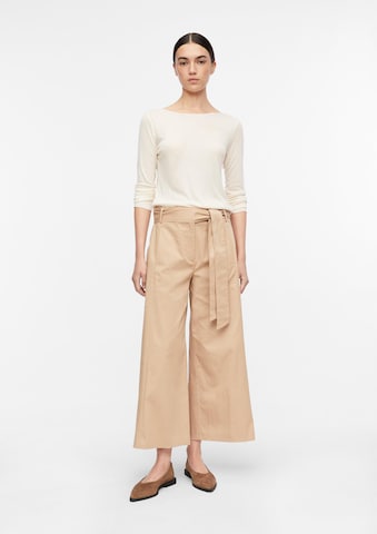 COMMA Wide leg Broek in Beige