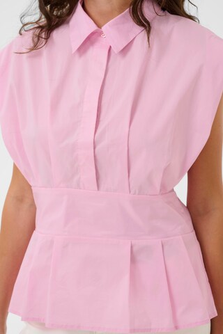 CULTURE - Blusa 'CUMalue Antoinett' em rosa