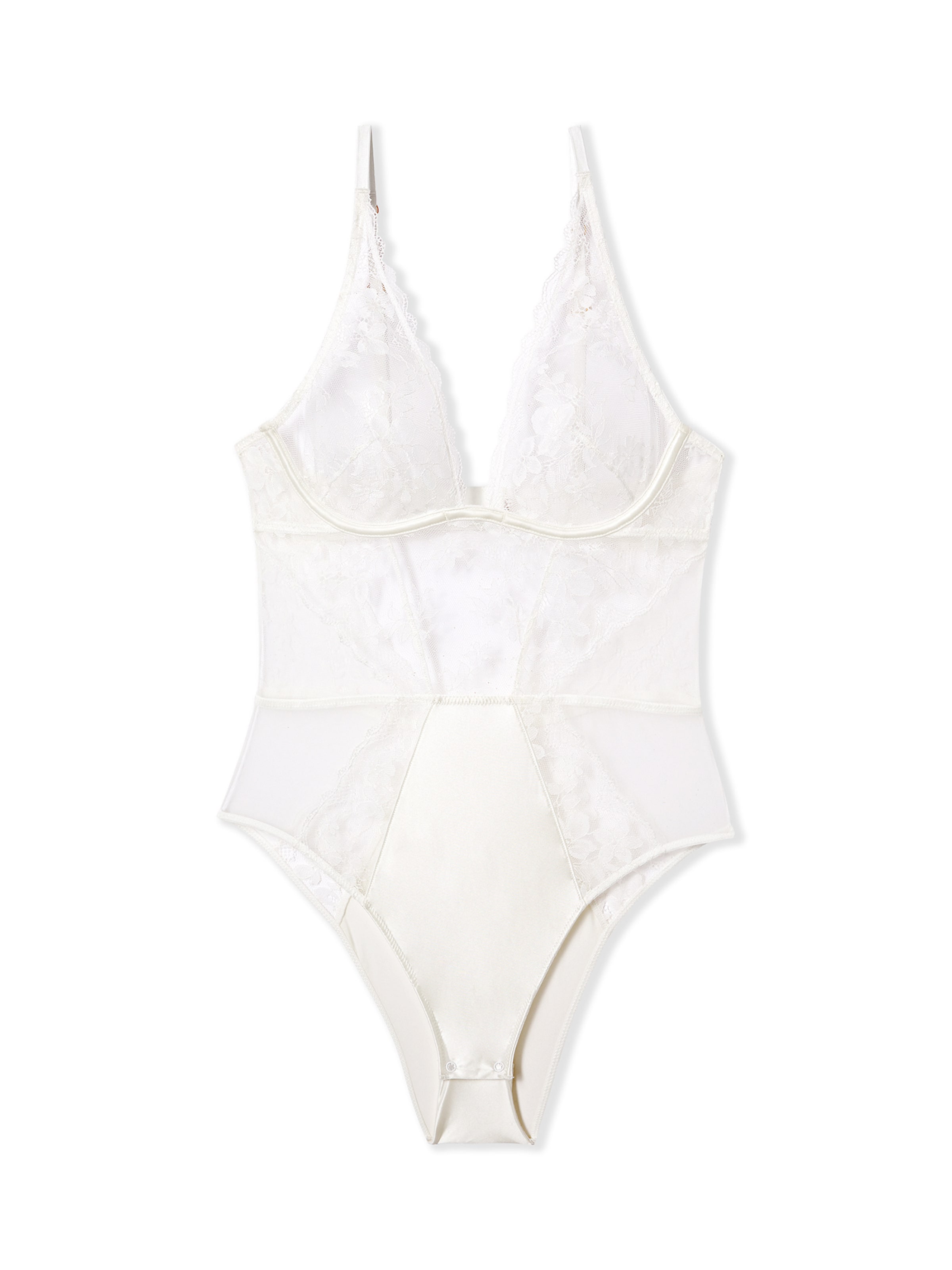 Body 'Heritage' di ETAM in beige: frontale