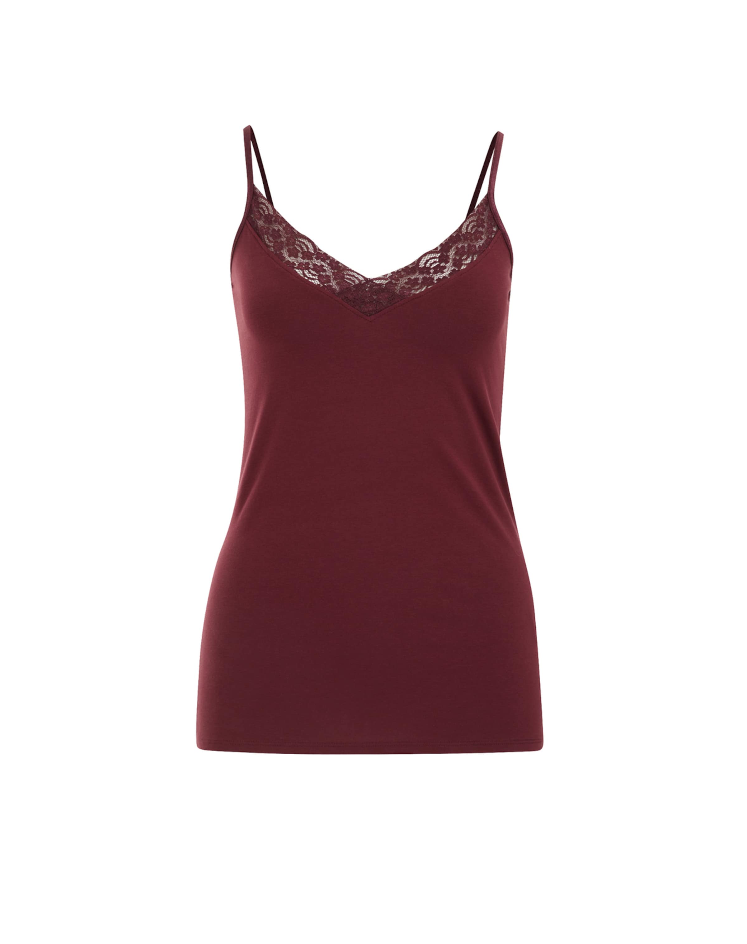 WE Fashion Τοπ σε κόκκινο: μπροστά