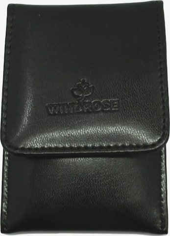 Boîte à bijoux 'Merino' WINDROSE en noir : devant