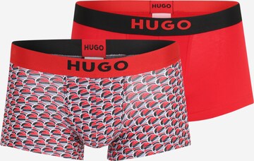 HUGO Boxerky – červená: přední strana