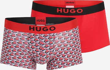 HUGO - Boxers em vermelho: frente