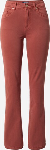 Regular Pantalon 'BALI-TAPCO' BONOBO en rouge : devant