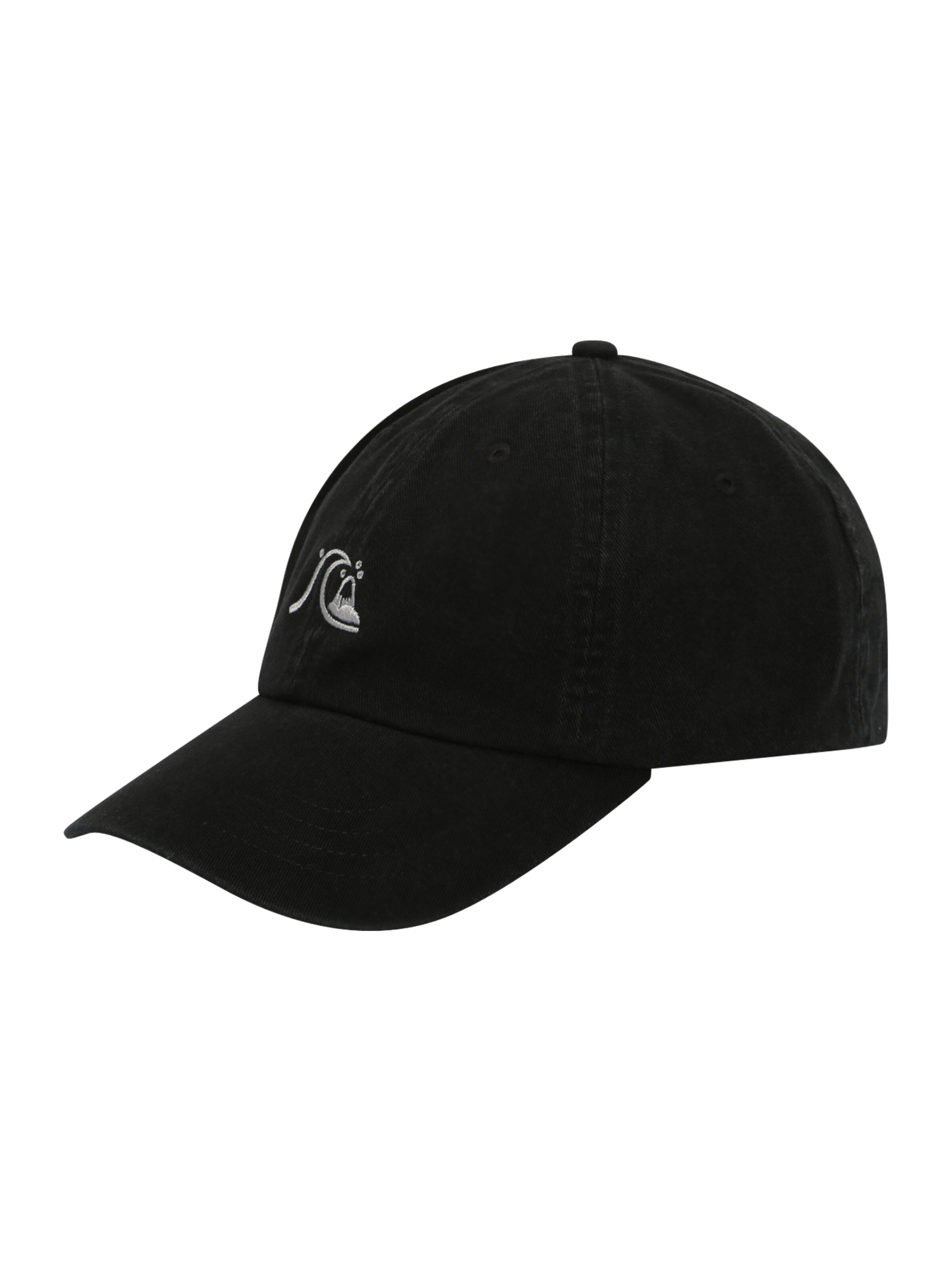 QUIKSILVER Cap 'Rad Splatter' in Schwarz: Vorderseite