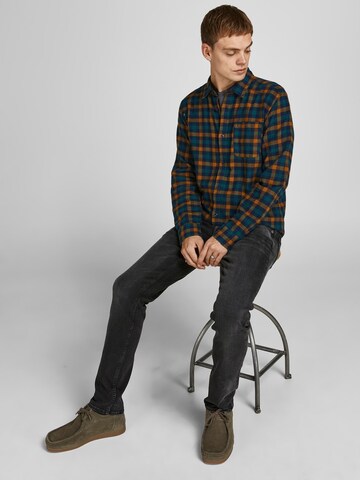 JACK & JONES - Slimfit Vaquero 'Glenn' en negro