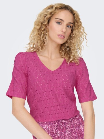ONLY Bluse 'ROSA' in Pink