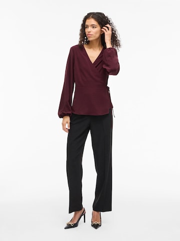 Chemisier 'VILOVIE' VILA en rouge