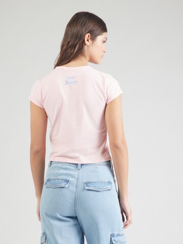 Juicy Couture Μπλουζάκι 'HAVE NO FEAR' σε ροζ