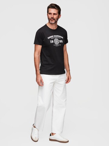 Ombre Shirt in Zwart