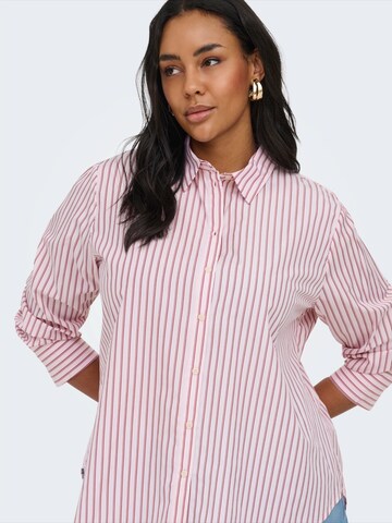 ONLY Carmakoma Blouse 'CAROregon Alva' in Roze