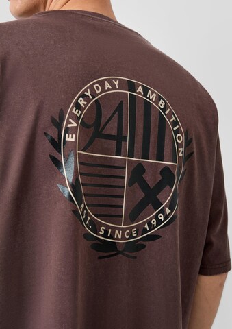 T-Shirt QS en marron
