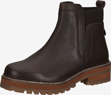 SANSIBAR Chelsea boots in Bruin: voorkant