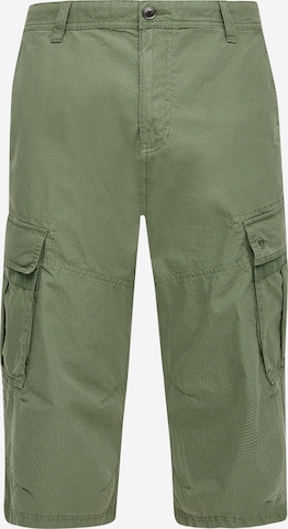 Pantalon cargo s.Oliver en vert : devant