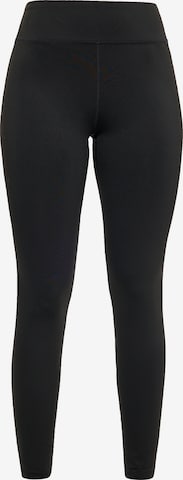 faina Athlsr Skinny Workout Pants in Black: front