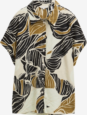 TOM TAILOR Blouse in Beige: front