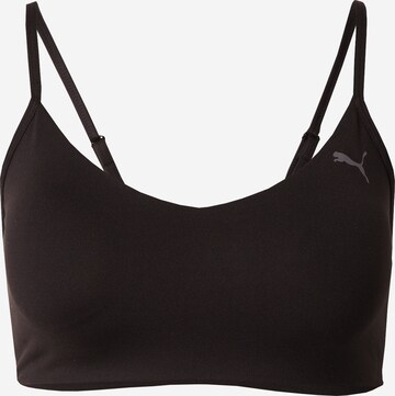 PUMA - Bustier Sujetador deportivo 'MOVE YOGINI' en negro: frente