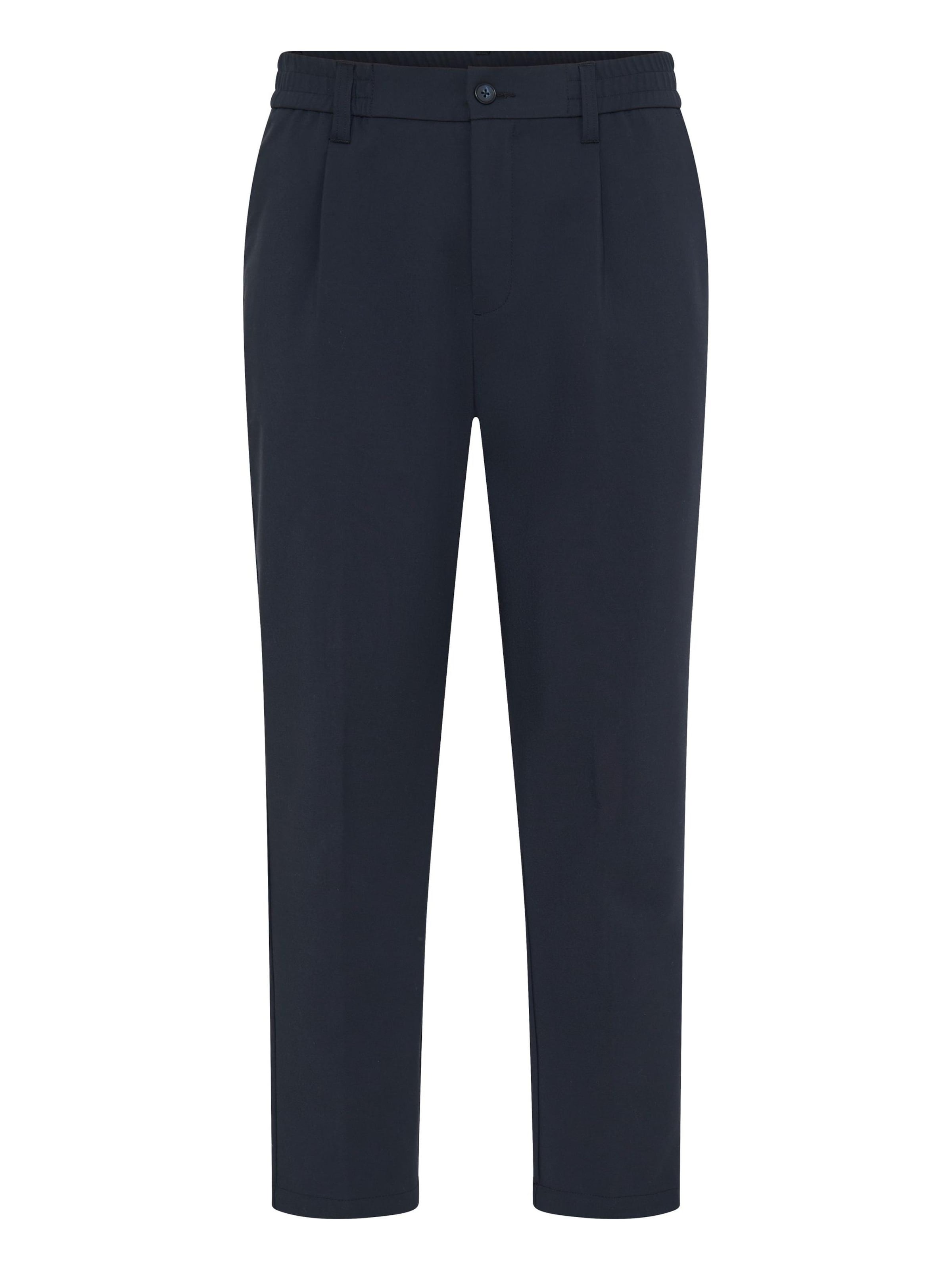 Casual Friday Ozke Chino hlače 'Marc' | modra barva: sprednja stran