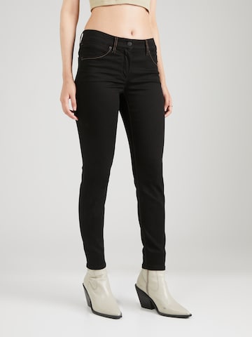 GERRY WEBER Slimfit Jeans in Zwart: voorkant