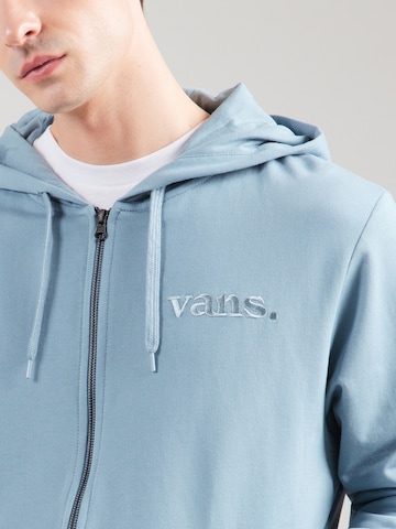 VANS Sweatjacke 'ESSENTIAL' in Blau