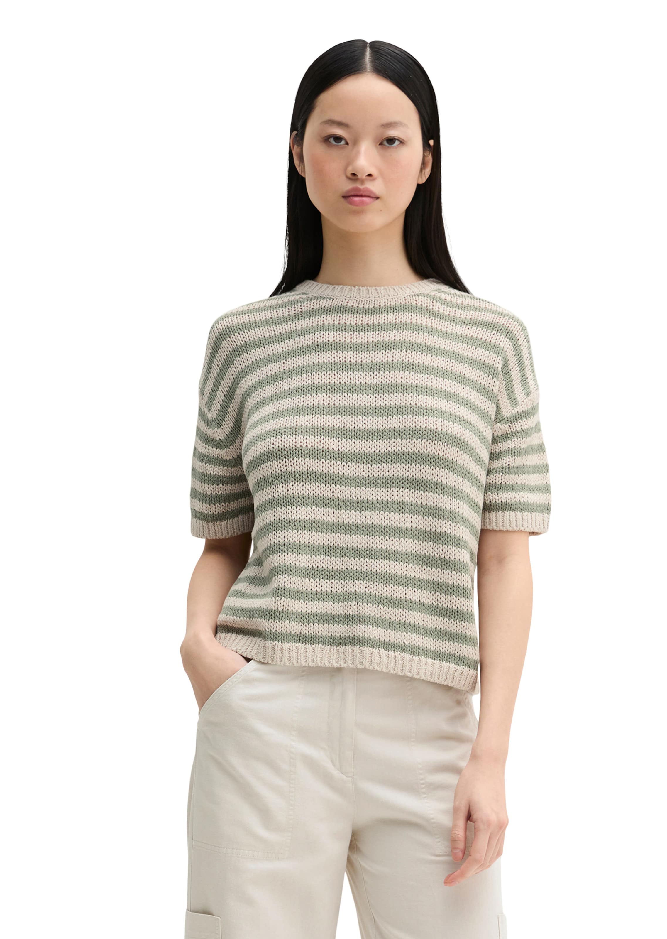 Marc O'Polo Pullover in Weiß: Vorderseite