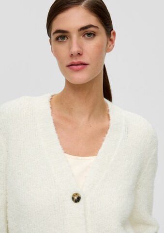 s.Oliver BLACK LABEL Knit Cardigan in Beige