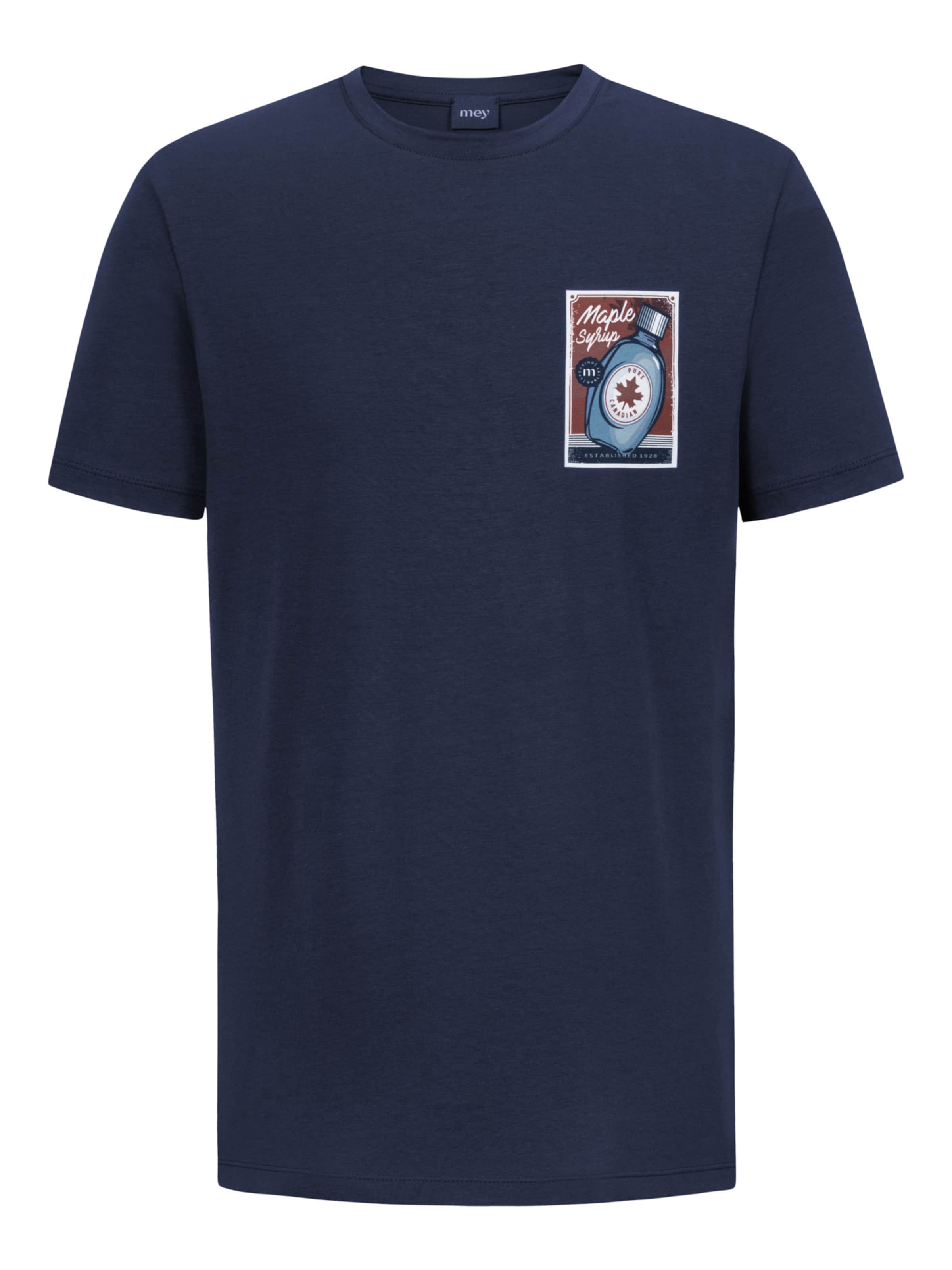 T-Shirt 'Pancake Proof ' Mey en bleu : devant