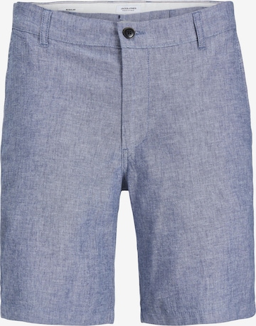 Jack & Jones Plus Regular Chino Pants in Blue: front