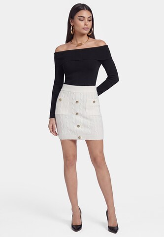faina Skirt in White