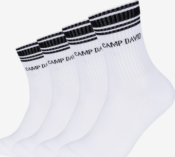 CAMP DAVID Sportsokken in Wit: voorkant