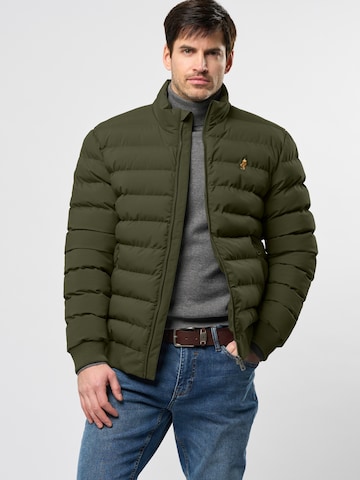 MCS Přechodná bunda 'Hugh' – zelená: přední strana