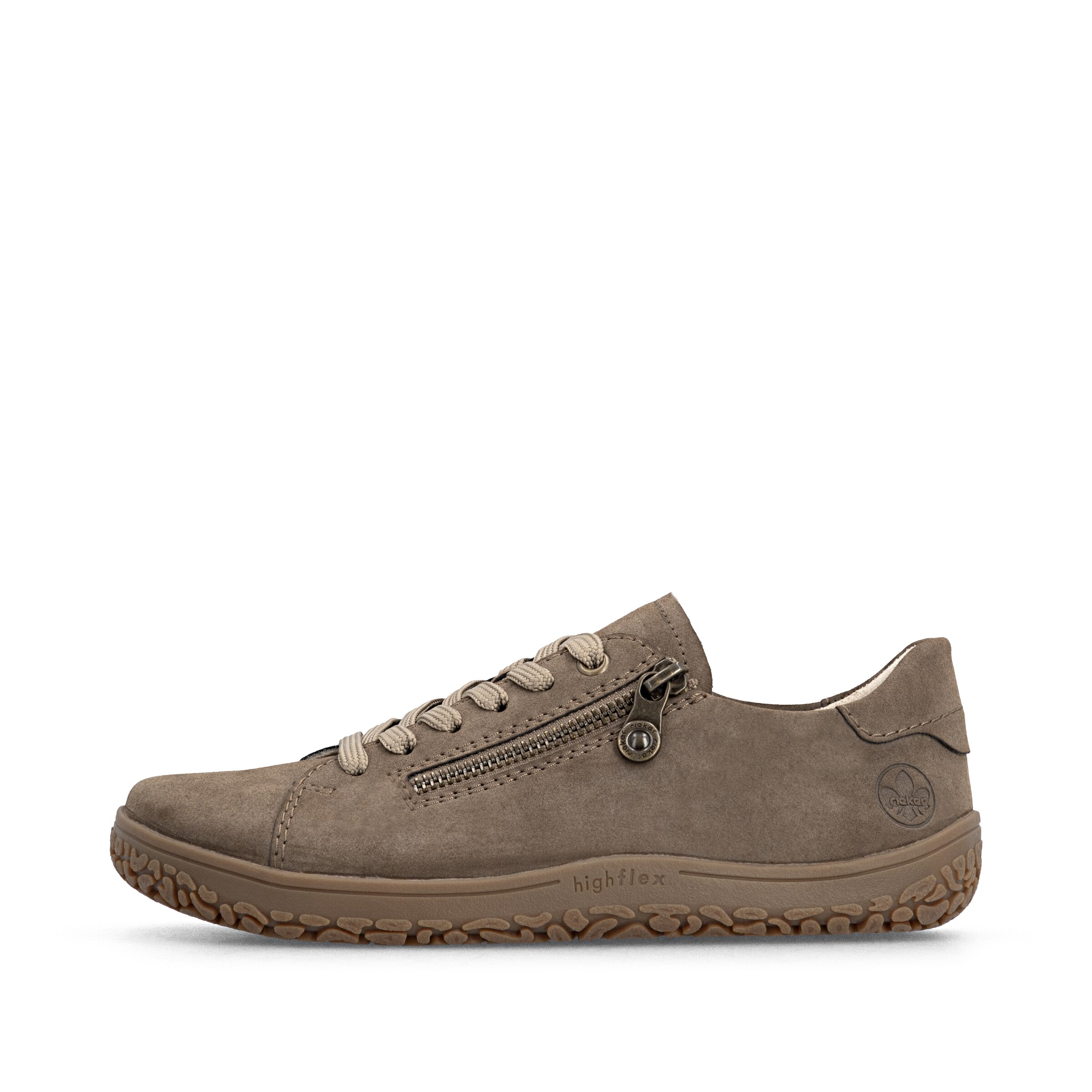 Chaussure de sport à lacets Rieker en marron
