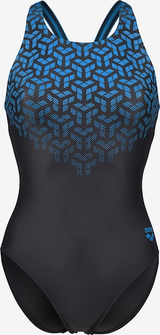 Maillot de bain sport 'KIKKO' ARENA en gris : devant