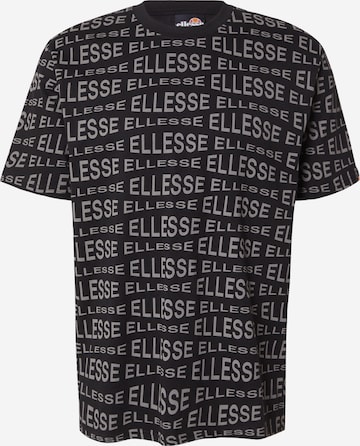 ELLESSE Μπλουζάκι 'DISTORTA' σε μαύρο: μπροστά