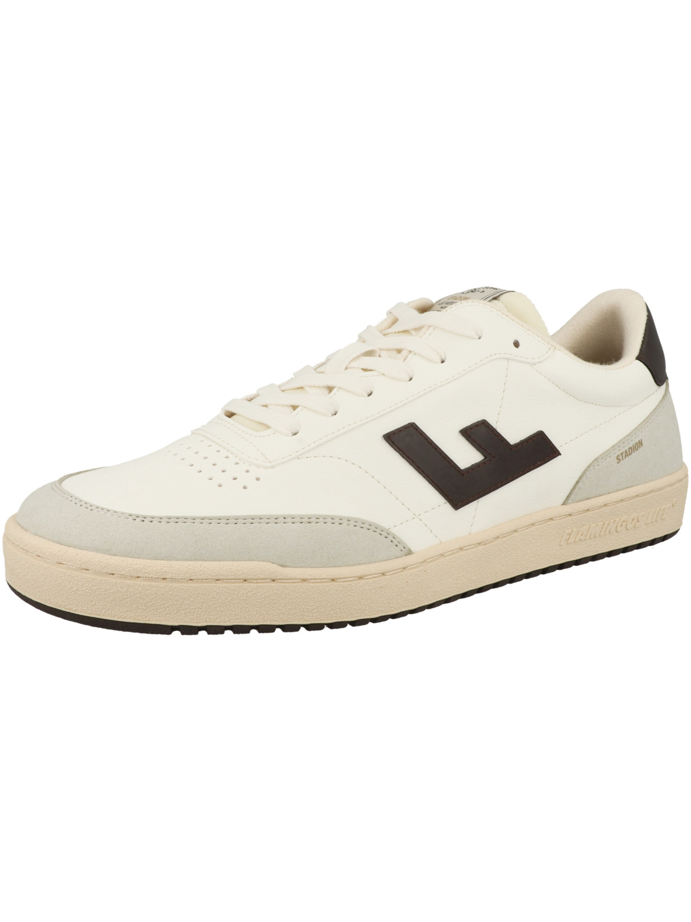 Flamingos Life Sneakers laag ' Stadion ' in Beige