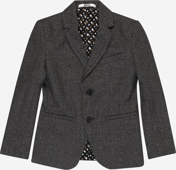 BOSS Kidswear Suit Jacket in Grey: front