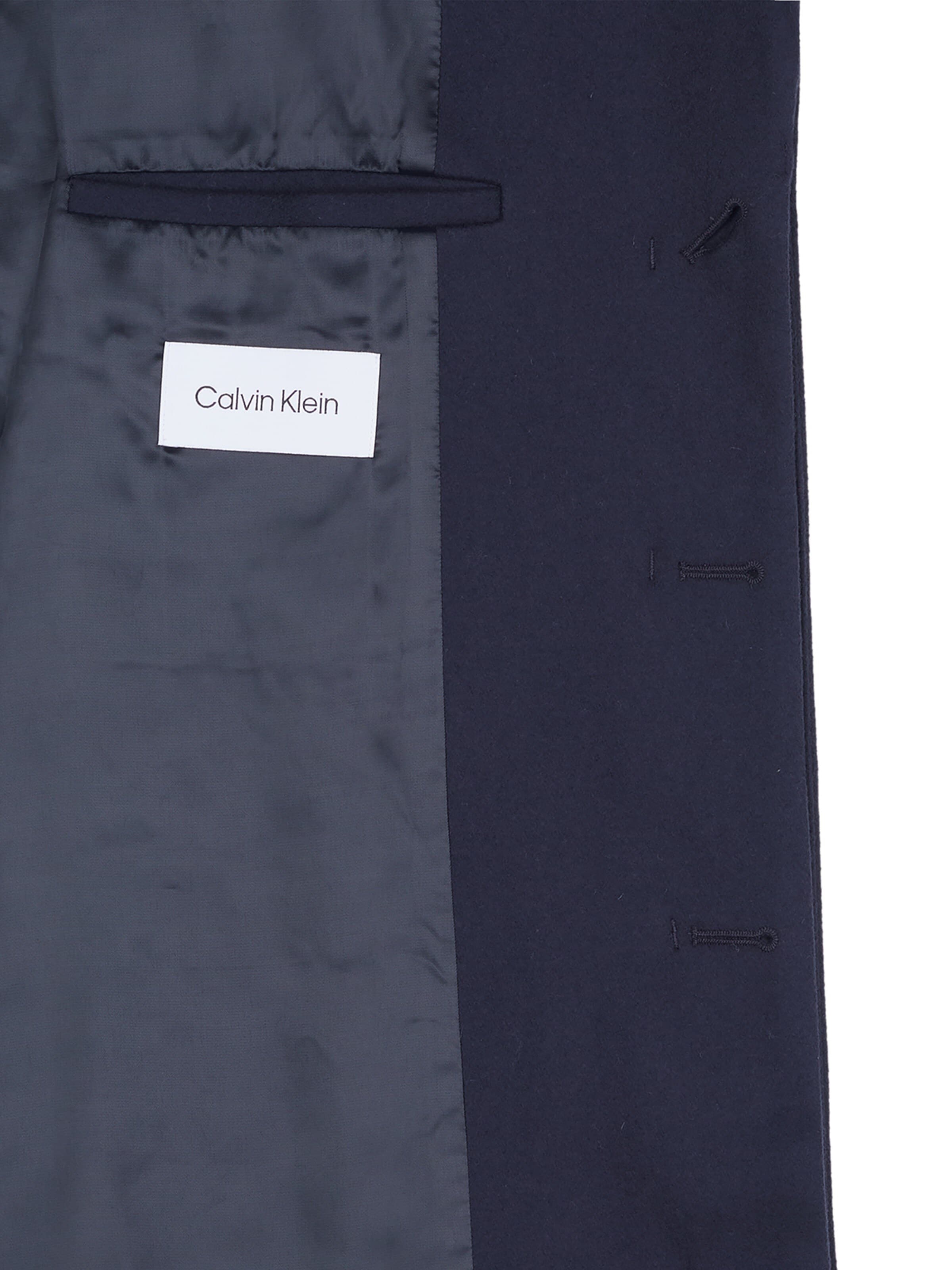 Calvin Klein - Abrigo de entretiempo 'Calvin Klein Mantel' en azul